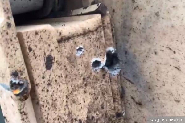 Соловьев показал видео с пробитым насквозь американским бронеавтомобилем в зоне СВО