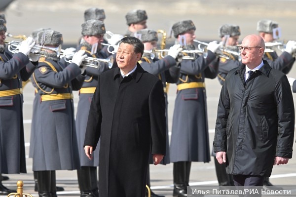 Си Цзиньпин прибыл в Россию с государственным визитом