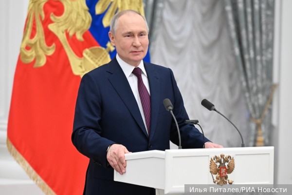Путин заявил о непрекращающемся потоке талантов в России