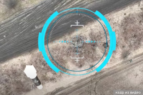Российская пехота атаковала дронами Mavic позиции ВСУ под Авдеевкой
