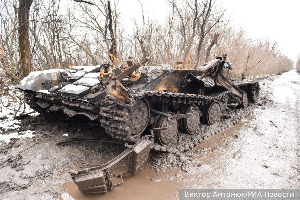 ВСУ потеряли пять танков в Артемовске из-за немецких мин 