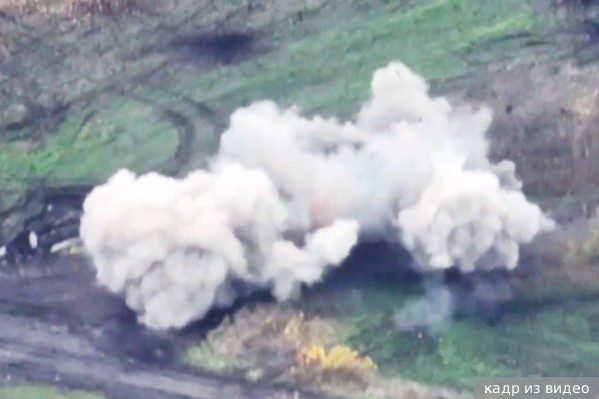 Российские военные уничтожили штурмовую группу ВСУ под Купянском с помощью минного шлагбаума