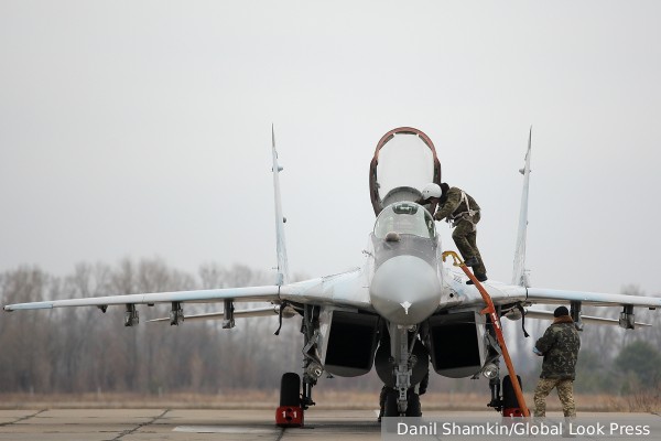 Украина заявила о наличии пяти бригад истребителей МиГ-29 и Су-27