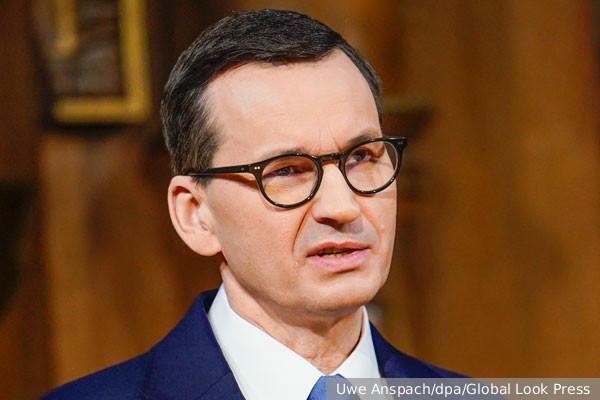 Премьер Польши Моравецкий за несколько часов до церемонии объявил о вступлении Финляндии в НАТО