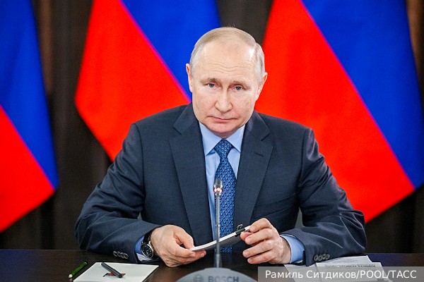 Путин потребовал жестко бороться с «недобитым подпольем» в новых регионах