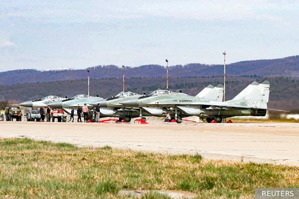 Словакия обвинила российских техников в порче истребителей МиГ-29