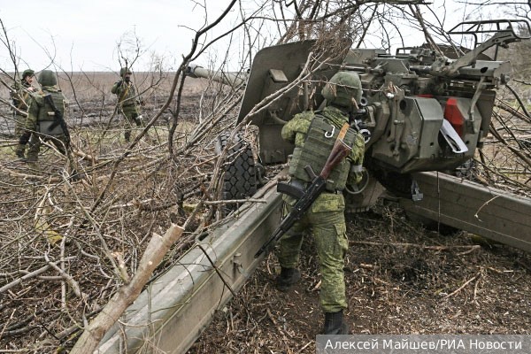 Российская артиллерия нанесла удар по войскам ВСУ под Херсоном
