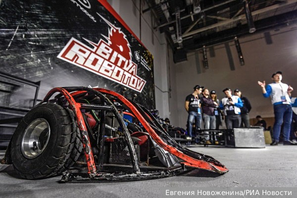 Чемпионат по битве роботов решили проводить в России ежегодно