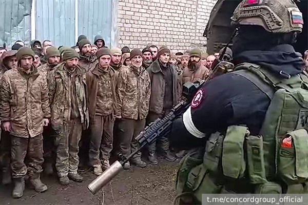 Пригожин по случаю Пасхи поручил передать большую группу военнопленных украинской стороне