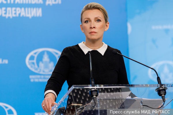 Захарова прокомментировала слова Писториуса об ударах ВСУ по России
