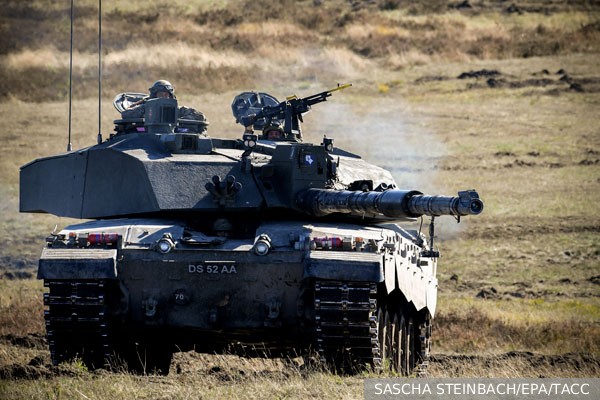 Лондон направил Киеву танковые снаряды с обедненным ураном
