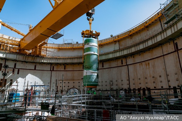 Глава Росатома заявил о планах запустить первый блок АЭС «Аккую» в следующем году 