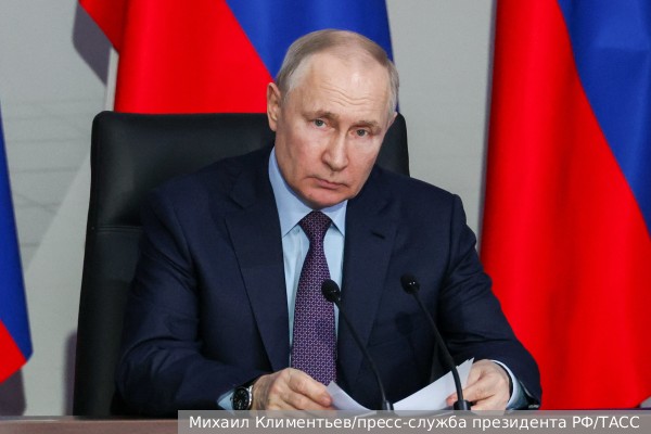 Путин заявил о высоком темпе восстановления новых регионов России