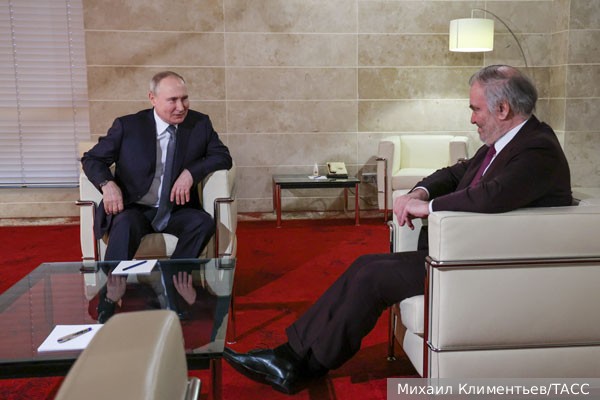 Путин на встрече с Гергиевым подчеркнул, что «искусство – вне политики»