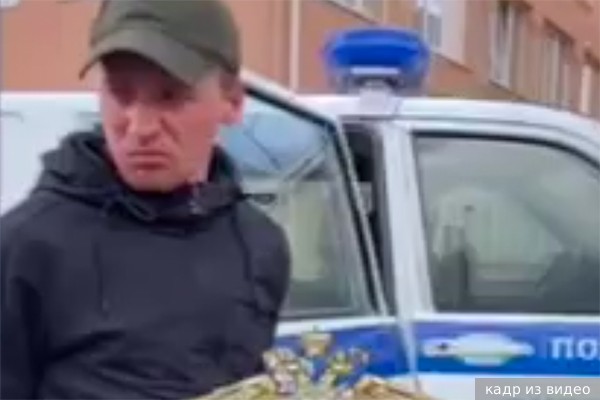 МВД показало кадры задержания подозреваемого в подрыве автомобиля Прилепина