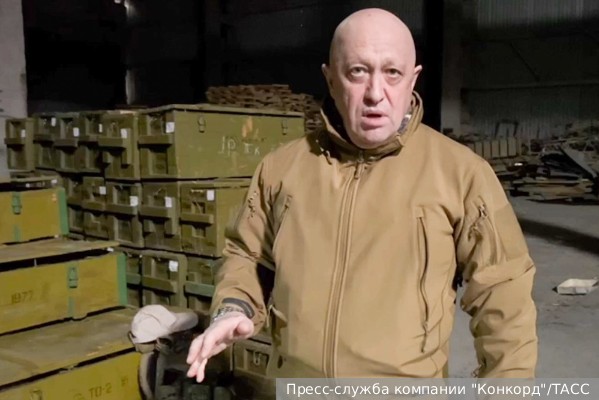 Пригожин: Российские штурмовые формирования получили распоряжение о выдаче боеприпасов