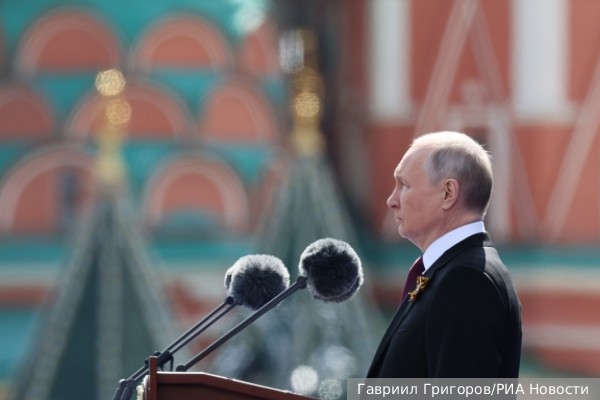 В Британии одобрили речь Путина на параде Победы