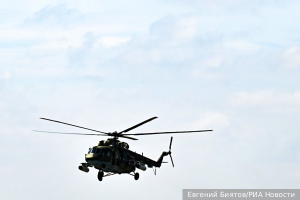 Вертолет Минобороны упал в Крыму, летчики погибли