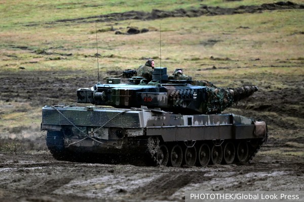 Российский танкист рассказал о первом встречном бое с танком Leopard