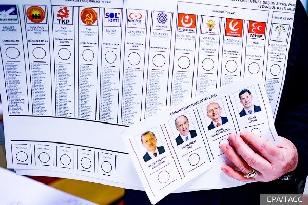 В Турции назвали дату второго тура выборов президента