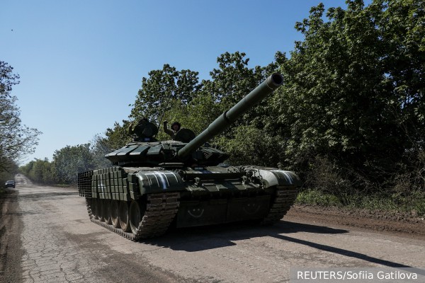 Появились сообщения о первом обстреле территории России из танка ВСУ