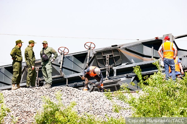 Названа причина аварии на железной дороге в Крыму