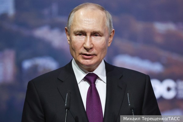 Путин: Все больше стран выступает за новую архитектуру международных экономических отношений