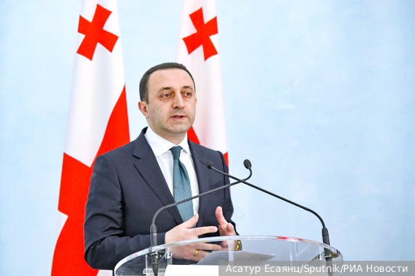 Премьер Грузии исключил политический диалог с Россией
