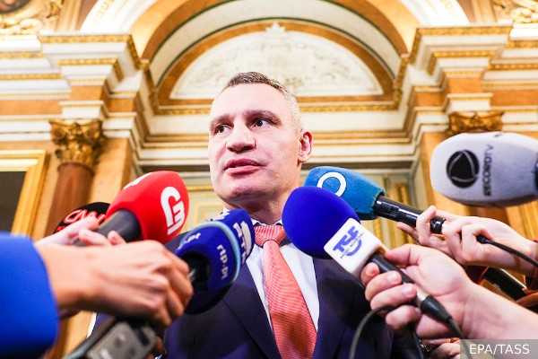 Кличко обвинил партию Зеленского Слуга народа в плохой работе бомбоубежищ в Киеве