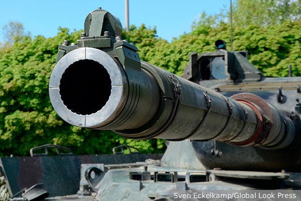 Военкоры показали первые фото танков Leopard вблизи линии фронта