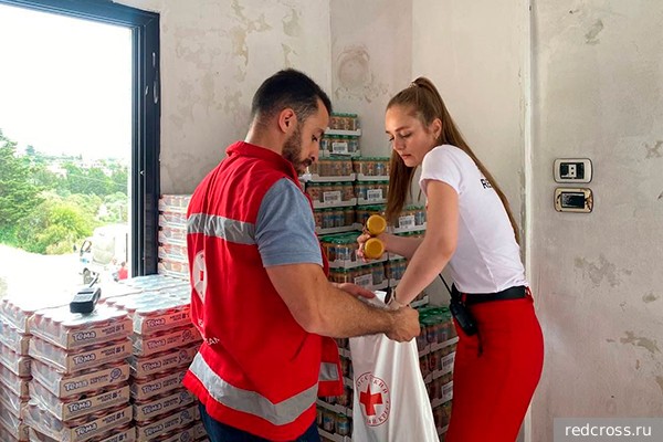 Российский Красный Крест завершил вторую гуманитарную миссию в Сирии