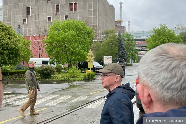Кириенко посетил Запорожскую АЭС