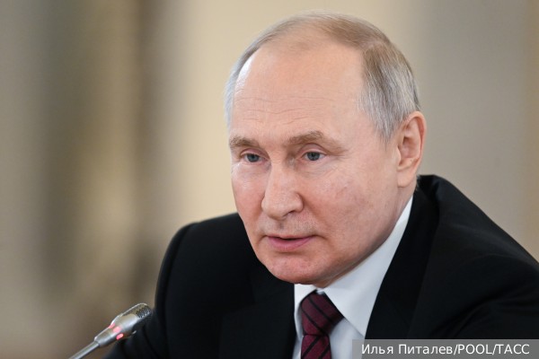 Путин заявил о начале контрнаступления ВСУ