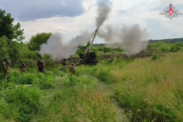 Артиллерия России уничтожила позиции, с которых ВСУ били по Белгородской области