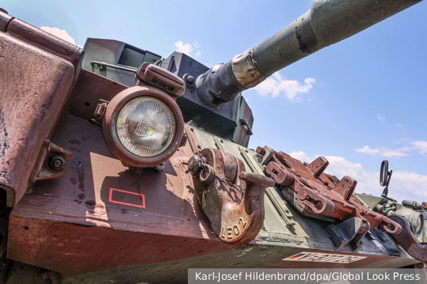 Первый российский военный получил 1 млн рублей за уничтожение танка Leopard