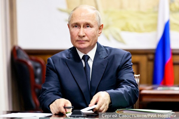 Президент Путин заявил об уверенности в поддержке жителями Дагестана и всей России во время мятежа 24 июня