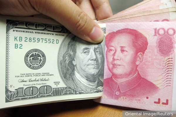 Юань набирает обороты против доллара 