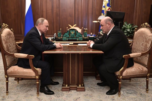 Путин и Мишустин обсудили ситуацию в экономике