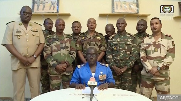 Лидера мятежников объявили новым главной Нигера