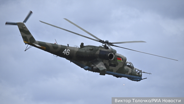 Белоруссия отвергла обвинения Польши в нарушении границы военными вертолетами