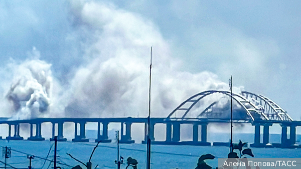 ВСУ повторно пытались нанести удар ракетой по Крымскому мосту