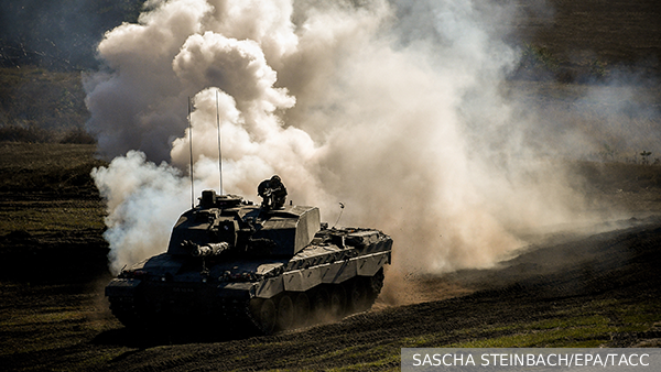 Российские военные уничтожили два танка Challenger в Запорожской области
