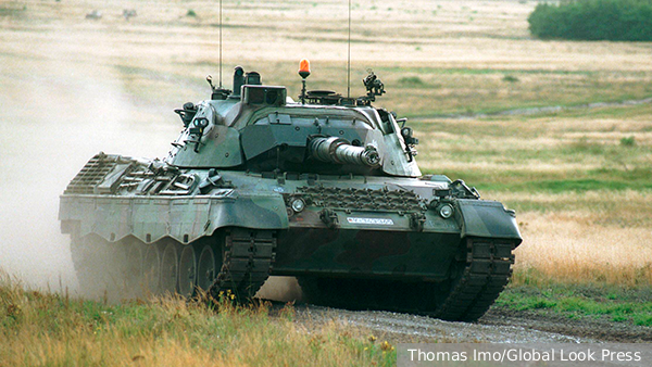 Дании пришлось взять из музея танки Leopard для обучения украинских военных