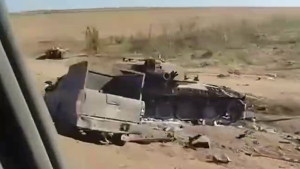 Получено видеоподтверждение поражения второго танка Challenger 2
