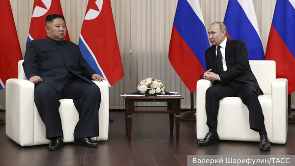 Песков рассказал о теме переговоров Путина и Ким Чен Ына 