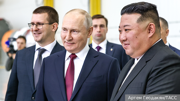 Начались переговоры Путина и Ким Чен Ына