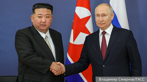 Ким Чен Ын поднял тост за здоровье Путина и победу России