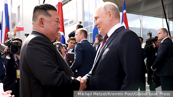 Путин с благодарностью принял приглашение Ким Чен Ына посетить Северную Корею
