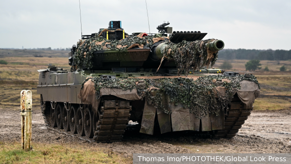 Российский разведчик рассказал об уничтожении танка Leopard с немецким экипажем