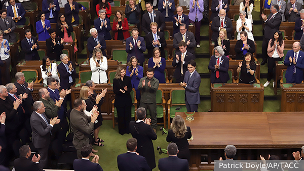 Кремль отреагировал на чествование в парламенте Канады украинского эсэсовца